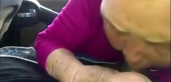  Asian Granny Sucks Black Cock In The Car